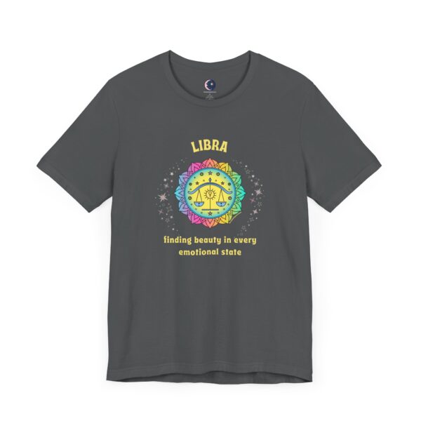 Libra T-Shirt – Finding Beauty in Every Emotional State | Astrology Zodiac Sign Tee - Image 6