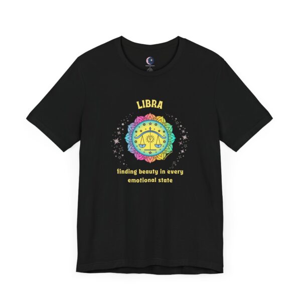 Libra T-Shirt – Finding Beauty in Every Emotional State | Astrology Zodiac Sign Tee - Image 2
