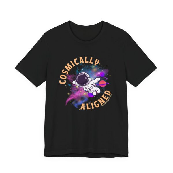 Cosmically Aligned T-Shirt – Astrology Tee for Star Lovers - Image 2