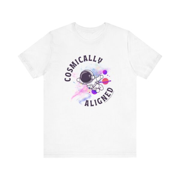 Cosmically Aligned T-Shirt – Astrology Tee for Star Lovers - Image 3
